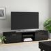Orren Ellis Sabala TV Stand for TVs up to 85" Wood in Black | 14.5 H in | Wayfair 12F8D2D82FB4438EA209BADFA8DDF8F6
