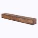 Dogberry Collections Rustic Fireplace Mantel Shelf, Wood in Brown | 5.5 H x 60 W x 9 D in | Wayfair m-rust-6005-agok-none