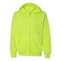 Independent Trading Co. - New NIB - Men - Midweight Full-Zip Hooded Sweatshirt