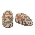 Dbl Barrel Barrett Baby Buckers Casual Slip On Oilskin Fabric Bootie (Camo, 2)