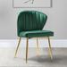 Side Chair - Mercer41 Daulton Velvet Side Chair Velvet in Green | 29 H x 20 W x 19.5 D in | Wayfair 64E93FCBBB1343E0877EDD39133AED74