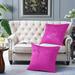 Willa Arlo™ Interiors Spradley Square Pillow Cover Polyester in Pink | 26 H x 26 W x 1 D in | Wayfair 73B694FC126C4EC4875ABB7DB49FAC0B