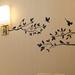 Isabelle & Max™ Tree Branches w/ Birds Wall Decal Vinyl in Black | 18 H x 39.5 W in | Wayfair 1234 Black