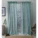 Alcott Hill® Leon Semi-Sheer Curtain Panel Pair Polyester in Green/Blue/Brown | 84 H in | Wayfair ALTH5986 44498137