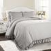 Willa Arlo™ Interiors Apollo Microfiber 3 Piece Comforter Set Polyester/Polyfill/Microfiber in Gray | King Comforter + 2 King Shams | Wayfair