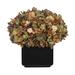 Winston Porter Hydrangea Floral Arrangement in Large Ceramic Vase Polyester | 9 H x 10 W x 10 D in | Wayfair HF0519-GR021