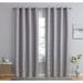 Rosdorf Park Grimsby Max Blackout Thermal Grommet Curtain Panels Polyester in Gray | 96 H in | Wayfair 4D111D587B514F09B377459C7EB3B517