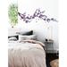 Ophelia & Co. Cherry Blossom Branch Wall Decal Vinyl in Indigo/Brown | 19 H x 48 W in | Wayfair 6A551B9B9BA3403E93BF5CF20B784DC8