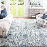 Blue/Gray 144 x 0.37 in Area Rug - Mistana™ Christa Damask Cream/Light Gray Rug | 144 W x 0.37 D in | Wayfair 47F495869DAD4D46ACCD751843B38EA6