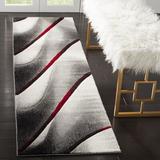 Red 27 x 0.5 in Area Rug - Orren Ellis Vilica Abstract Gray/Area Rug Polypropylene | 27 W x 0.5 D in | Wayfair A72FBAB123DE4B2180CCBC20DC23F1BD