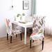 Winston Porter Elegant Box Cushion Dining Chair Slipcover Polyester in Gray/Brown | Wayfair B42D3E6847E0400B9EA8FE920FF46A99