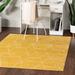 Yellow 84 x 0.5 in Area Rug - George Oliver Debrodie Geometric Area Rug, Cotton | 84 W x 0.5 D in | Wayfair EE1A2EC0C8B54AD497A5FF1FA4211A07