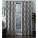 Rosdorf Park Emma-Anne Damask Room Darkening Thermal Grommet Curtain Panels Polyester in Gray | 63 H in | Wayfair 18B45BED3908466B8DB685333C401E70
