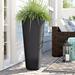 Crescent Garden Resin Pot Planter Plastic | 25.5 H x 13 W x 13 D in | Wayfair A393314
