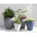 Crescent Garden Self-Watering Vinyl Pot Planter Plastic | 25.79 H x 14.96 W x 14.96 D in | Wayfair A606514