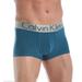 Calvin Klein NEW Blue Mens Size Large L Logo Seamed Boxer Brief Underwear 284