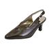 PEERAGE Hope Women's Wide Width Pointed Toe Dress Pump BROWN 9.5