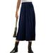 Niuer High Waist Holiday Party Pleated Maxi Skirt For Womens Cute Stretched Waist A-Line Flared Pleated Long Maxi Skirts Dress