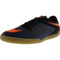 Nike Men's Hypervenomx Pro Ic Midnight Navy / Total Orange-Black-Gum Light Brown Fashion Sneaker - 10M