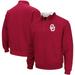 Oklahoma Sooners Colosseum Big & Tall Tortugas Quarter-Zip Jacket - Crimson