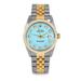 Pre Owned Rolex Datejust 16013 w/ Turquoise Diamond Dial 36mm Men's Watch (Certified Authentic & Warranty Included)