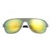 Breed Sunglasses 004SRG Atmosphere Lightweight Sunglasses, Gunmetal