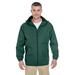 UltraClub Adult Microfiber Full-Zip Hooded Jacket - 8908