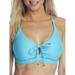 Sunsets Womens Seaside Aqua Kauai Underwire Bralette Bikini Top Style-54D-SEAAQ Swimsuit