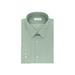 CALVIN KLEIN Mens Green Collared Slim Fit Dress Shirt XL 17.5- 32/33