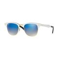 RAY BAN Sunglasses RB3507 137/7Q Brushed Silver 51MM