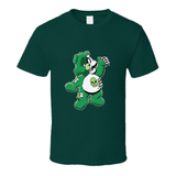 Tee To Match Air Jordan Retro 13 Lucky Irish Green Sneakers Don't Care Bear Tee T Shirt