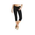 Hybrid & Company Women's Hyper Stretch Denim Capri, Capri-Black, Size Small