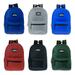 17" Wholesale Kids Classic Backpack in 6 Solid Colors - Case of 24