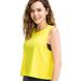 Sexy Dance Women Workout Tunic Top Mesh Side Split Vest T Shirt Summer Plain Quick Dry Yoga Fitness Tee Tank Top Gym Activewear