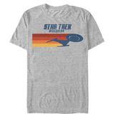 Men's Star Trek Discovery Rainbow Streak Graphic Tee