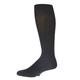 Sierra Socks Men's OTC Nylon Support Hose Compression Travel Socks Made in USA (L, Black)