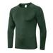 S-2XL Men's Quick-drying Fitness Long-sleeved Stretch Tight Sports Running Training Suit Breathable Sweat-wicking T-shirt Top