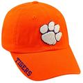 Men's Top of the World Orange Clemson Tigers Team Color Washed Adjustable Hat