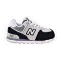 New Balance 574 Varsity Sport Toddler Shoes Gray-Black-White ic574-nlc