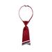 Pre-tied Bowtie for Women Uniform Necktie Adjustable Strap Striped Tie