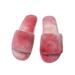 UKAP Women's Fashion Fluffy Slippers Ladies Faux Fur Open Toe Comfot Sandals Sliders