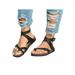 Avamo WOMENS SLIDERS Summer Beach Mule Flip Flop Beach Sandal Flat Shoes