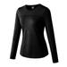 New Women's Autumn And Winter Plus Velvet Long-sleeved Yoga Sportswear Fitness Running Slim Top Half Zipper Sweater Women T-shirt