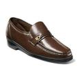 Riva Mens Shoes Florsheim Cognac Soft Leather Slip On 17088-03 Comfort Classic