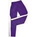 Nova Poly Tricot Warm-Up Pants Purple Youth Small Size - SMALL