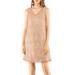 Allegra K Junior's Sequin Sleeveless V Neck Above Knee Shift Dress