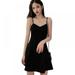 Summer Korean Style Fashion Retro Sling Dress Solid Color Slim Thin Sexy Clubwear Vestidos