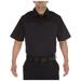 5.11 Tactical Men's Taclite Short Sleeve Polo Shirt, Moisture Wicking Polyester, Midnight Navy, 6XL/Short, Style 71046