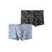 Avamo Mens 3 Pack Stretch Low Rise Trunks Dry Fit Boxer Briefs Trunks Fashion Printing Camouflage Underpants Multipack