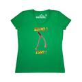 Inktastic Thanksgiving Dinner Round 1 FIGHT Wishbone Adult Women's V-Neck T-Shirt Female